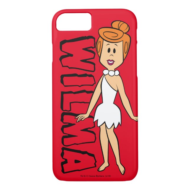 Funda De Case-Mate Para iPhone Los Picapiedra | Wilma Flintstone (Reverso)