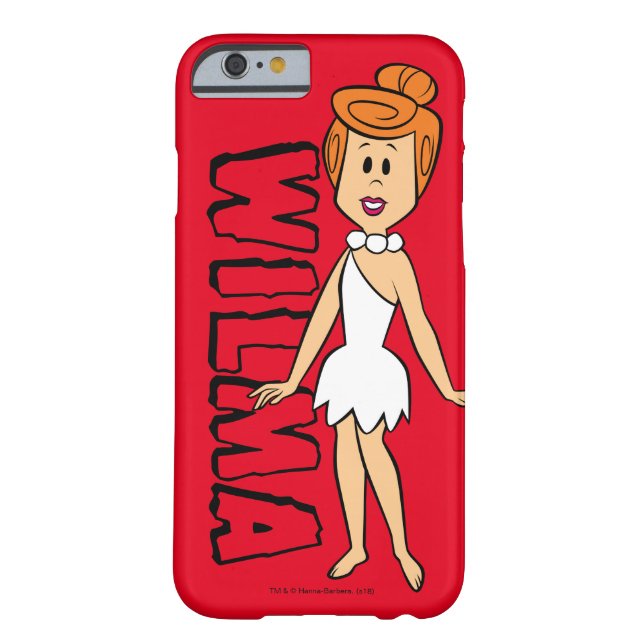 Funda De Case-Mate Para iPhone Los Picapiedra | Wilma Flintstone (Reverso)