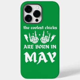 FUNDA PARA iPhone 14 PRO MAX DE Case-Mate LOS POLLOS MÁS FRÍOS NACEN EN MAYO.