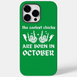 FUNDA PARA iPhone 14 PRO MAX DE Case-Mate LOS POLLOS MÁS FRÍOS NACEN EN OCTUBRE.