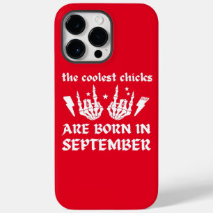 FUNDA PARA iPhone 14 PRO MAX DE Case-Mate LOS POLLOS MÁS FRÍOS NACEN EN SEPTIEMBRE.