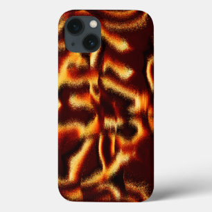 Funda Para iPhone 13 Los puntos amarillos y rojos parecen borrosos con 