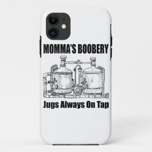 Funda Para iPhone 11 Los saltos de boobery de mamá siempre en juego