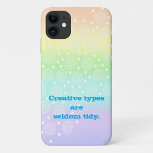 Funda Para iPhone 11 Los tipos creativos rara vez son mareados