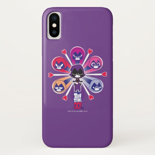 Funda De Case-Mate Para iPhone ¡Los titanes adolescentes se van! | Emoticlones de (Reverso)