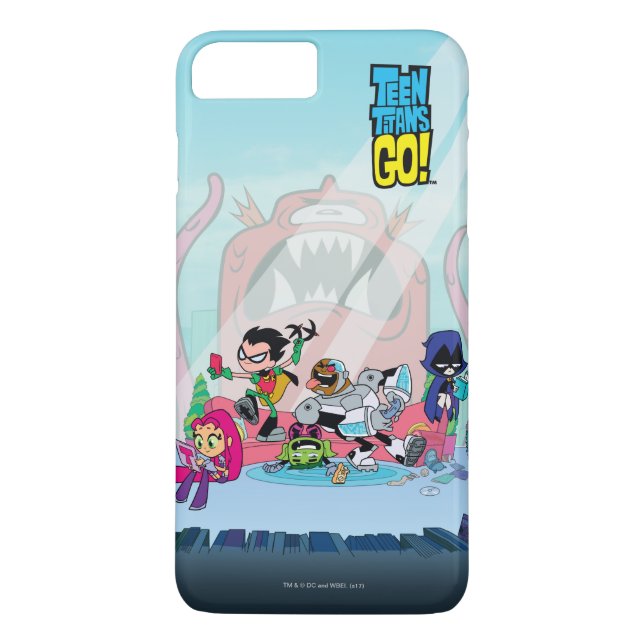 Funda De Case-Mate Para iPhone ¡Los titanes adolescentes se van! | Enfoques monst (Reverso)