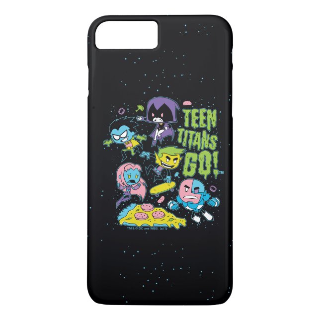 Funda De Case-Mate Para iPhone ¡Los titanes adolescentes se van! | Gnarly Gráfico (Reverso)