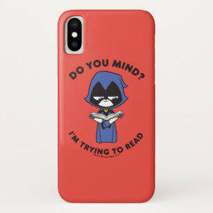 Funda Para iPhone X ¡Los titanes adolescentes se van! Raven "Intento