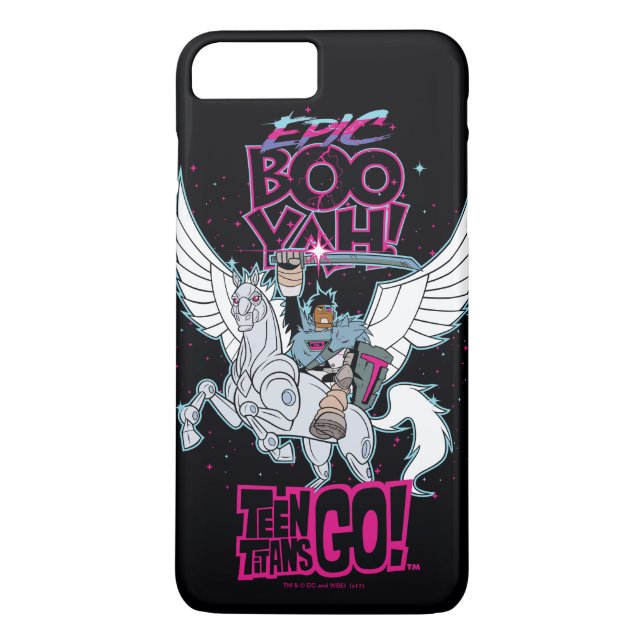 Funda De Case-Mate Para iPhone ¡Los titanes adolescentes se van! | Warrior Cyborg (Reverso)