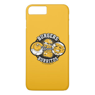 Funda Para iPhone 8 Plus/7 Plus ¡Los titanes adolescentes van! hamburguesas del  