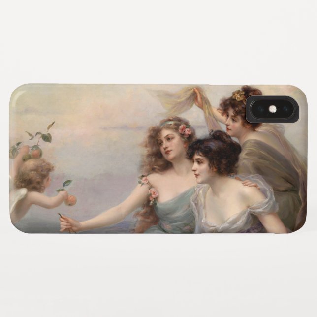 Funda De Case-Mate Para iPhone Los tres grados de Edouard Bisson (Reverso (horizontal))