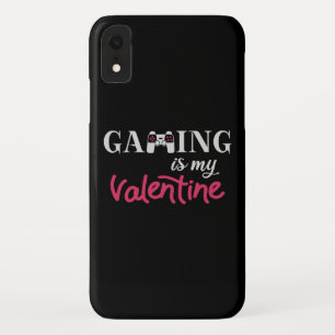 Funda Para iPhone XR Los videojuegos son mi San Valentín