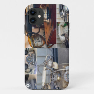 Funda Para iPhone 11 Los viejos teléfonos con cable como un bonito esti