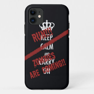 Funda Para iPhone 11 Los zombis están viniendo