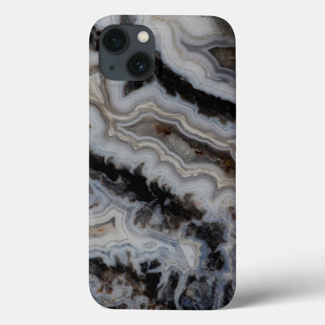 Funda De Case-Mate Para iPhone Losa mixta de jaspe ágata (Reverso)