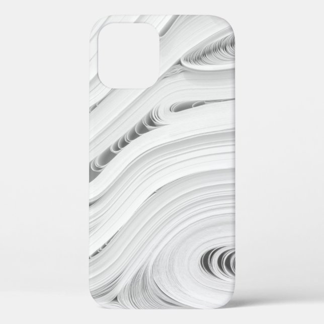 Funda De Case-Mate Para iPhone Lote de tela blanca (Reverso )