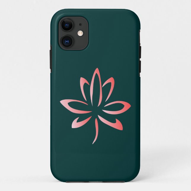 Funda De Case-Mate Para iPhone Lotus (Reverso)