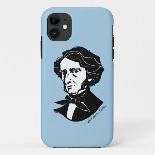 Funda Para iPhone 11 Louis-Hector Berlioz (sobre fondo de color)