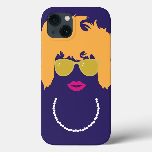 Funda De Case-Mate Para iPhone Louisa suave (Reverso )