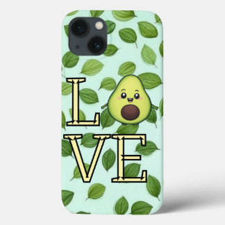 Funda Para iPhone 13 Love Avocado
