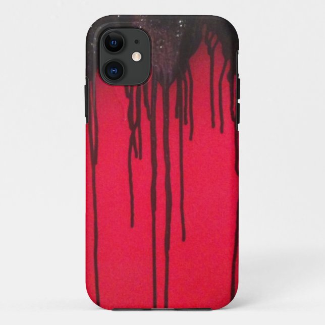 Funda De Case-Mate Para iPhone Love Bleeds Black (Reverso)