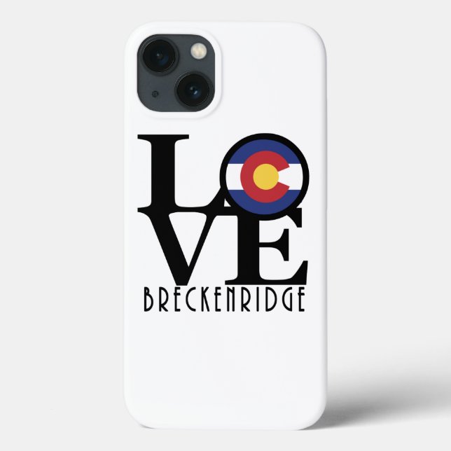Funda De Case-Mate Para iPhone LOVE Breckenridge (Reverso)