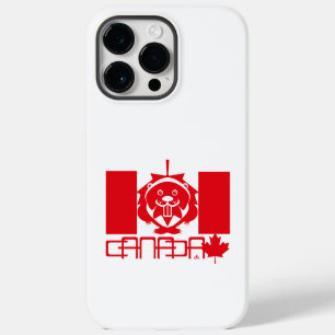 Funda Para iPhone 14 Pro Max De Case-Mate  LOVE Castor/ Maple Bandera Canada by Masanser