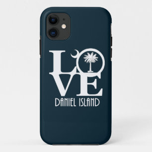 Funda Para iPhone 11 LOVE Daniel Island SC