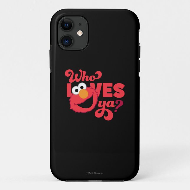 Funda De Case-Mate Para iPhone Love Elmo (Reverso)