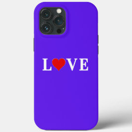 Funda Para iPhone 13 Pro Max LOVE Lavender Moda moderna