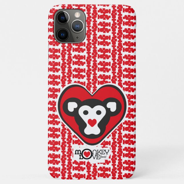 Funda De Case-Mate Para iPhone LOVE MONKEY LOVE SPECIAL by Masanser (Reverso)
