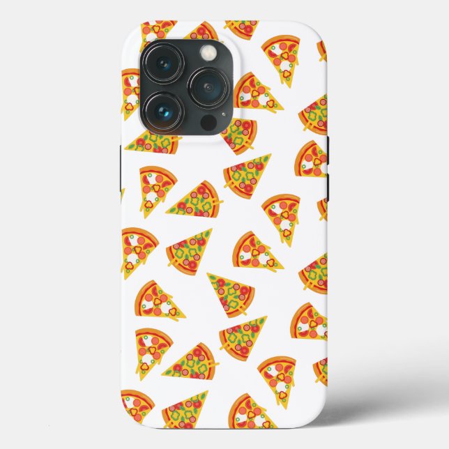 Funda De Case-Mate Para iPhone Love Pizza (Reverso )