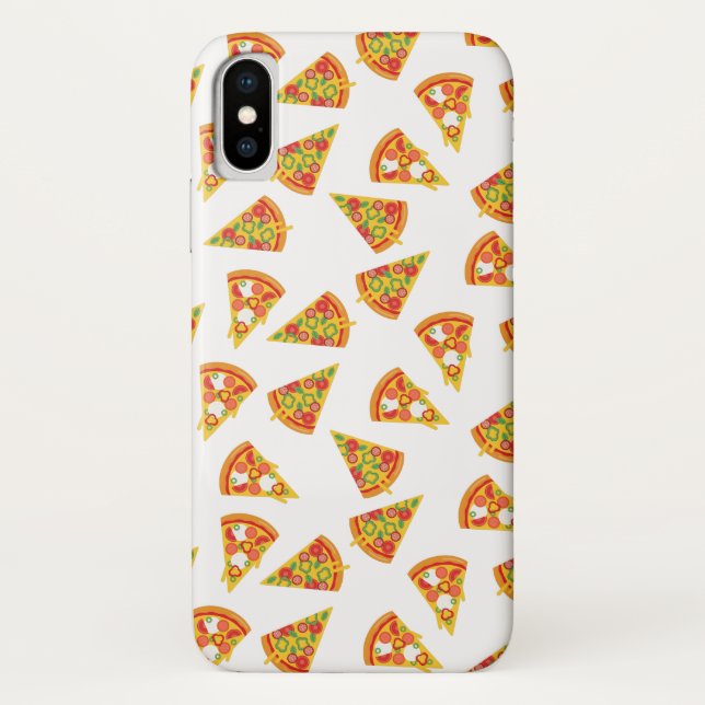 Funda De Case-Mate Para iPhone Love Pizza (Reverso)