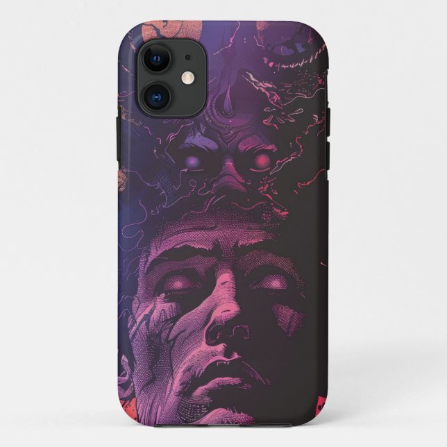Funda De Case-Mate Para iPhone Lovecraftian Dark Fantasy (Reverso)