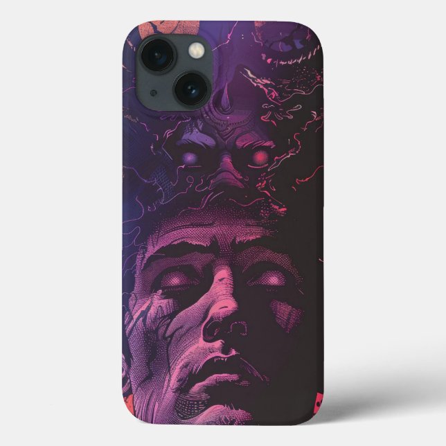 Funda De Case-Mate Para iPhone Lovecraftian Dark Fantasy (Reverso)
