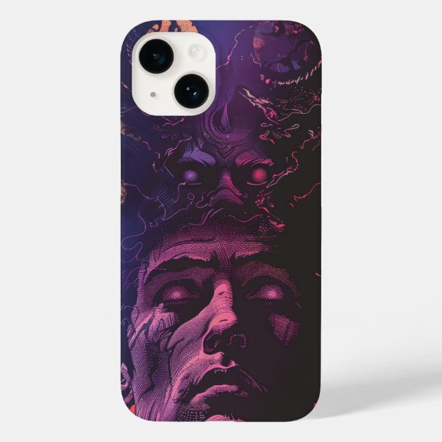 Funda De Case-Mate Para iPhone Lovecraftian Dark Fantasy (Reverso )