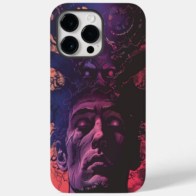 Funda De Case-Mate Para iPhone Lovecraftian Dark Fantasy (Reverso )
