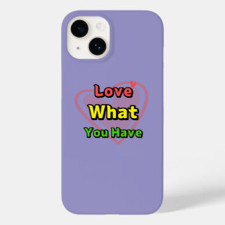 Funda Para iPhone 14 De Case-Mate LoveWhatYou have