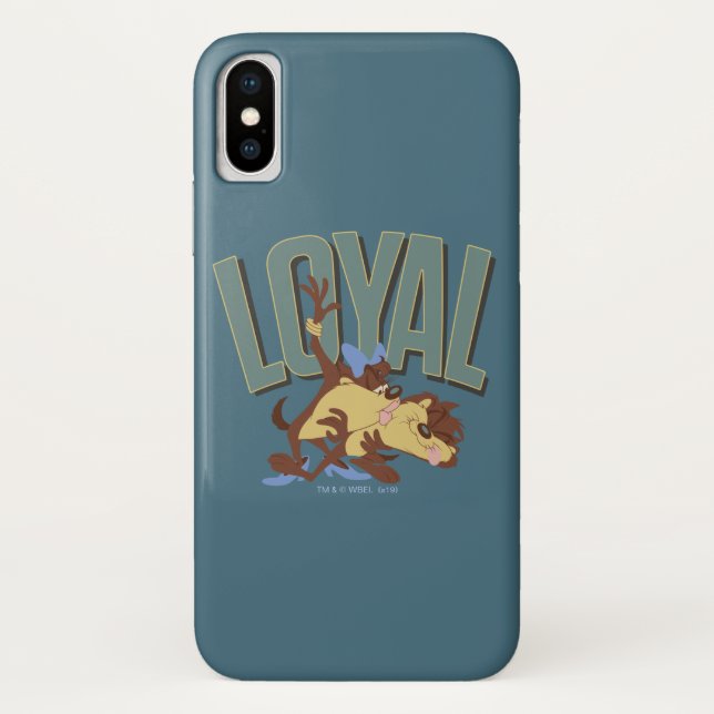 Funda De Case-Mate Para iPhone Loyal Tasmanian She-Devil y TAZ™ (Reverso)