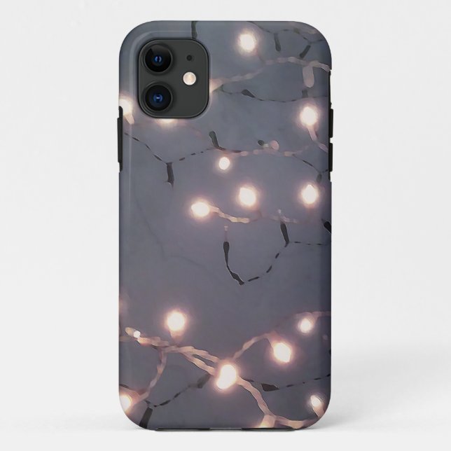 Funda De Case-Mate Para iPhone Luces Blancas (Reverso)