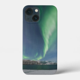 Funda Para iPhone 13 Mini Luces boreales de Noruega