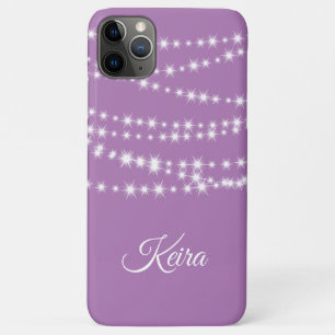 Funda Para iPhone 11 Pro Max Luces de cadena personalizadas en estuche para iPh