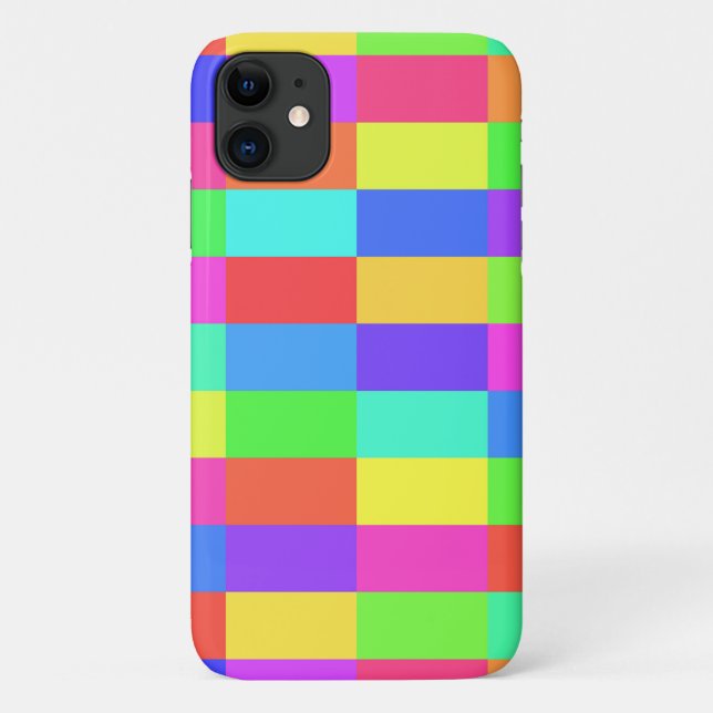 Funda De Case-Mate Para iPhone Luces de color (Reverso)