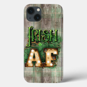 Funda Para iPhone 13 Luces de marquesina irlandesa del Día de San Patri