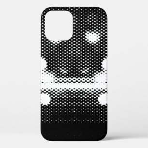 Funda Para iPhone 12 Luces de neón y patrón geométrico sin soldadura