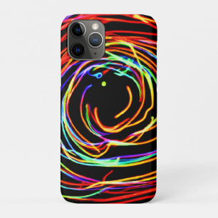 Funda Para iPhone 11 Pro Luces en espiral brillan