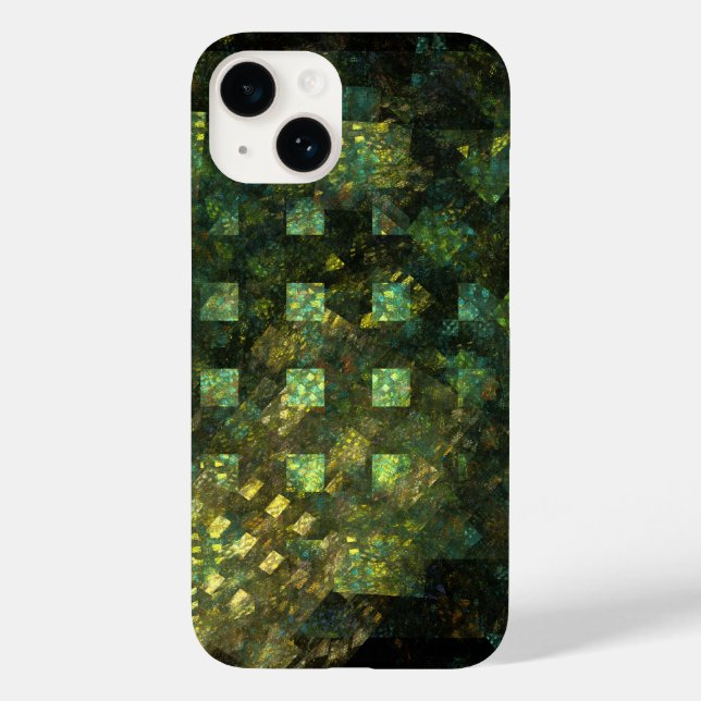 Funda De Case-Mate Para iPhone Luces en la ciudad Resumen arte (Reverso )