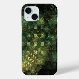 Funda Para iPhone 15 Luces en la ciudad Resumen arte