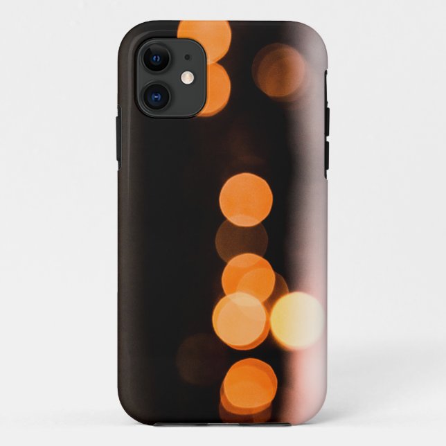 Funda De Case-Mate Para iPhone luces en la noche (Reverso)