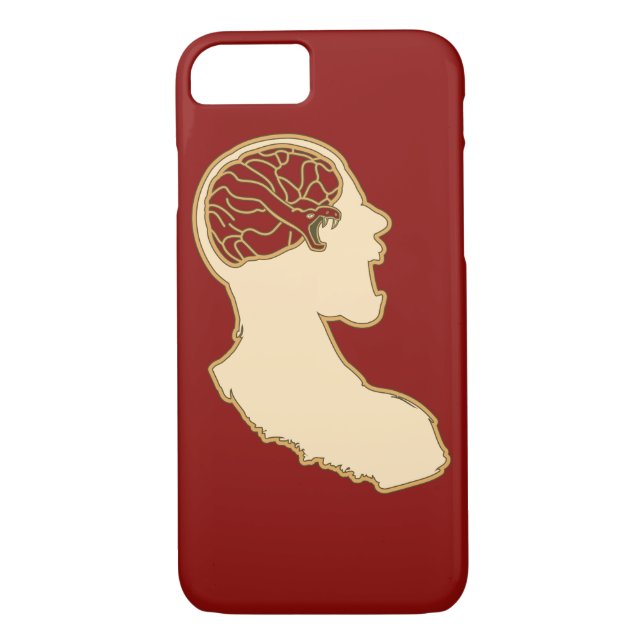 Funda De Case-Mate Para iPhone Lucha o huida (Reverso)